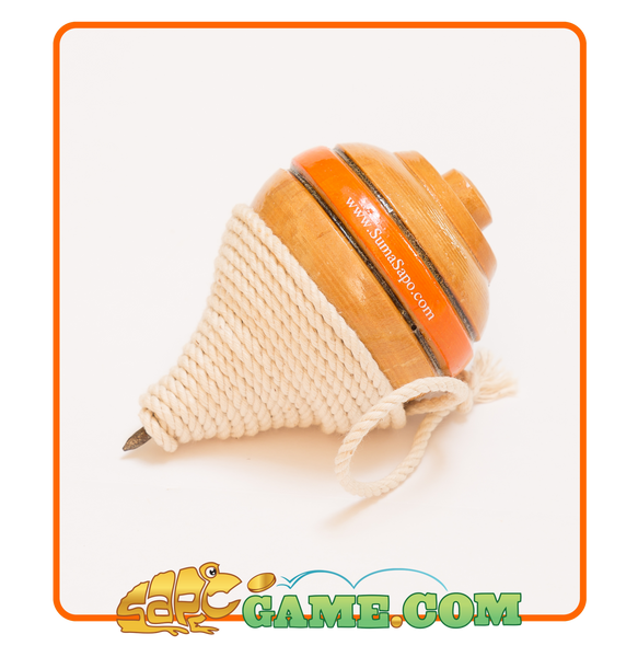 Peruvian & Authentic Wood Spinning Top - 4 PACK