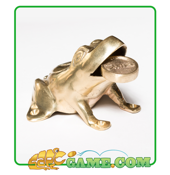 SUMA SAPO® Game - Authentic Peruvian Brass SAPO Game Frog - Sapito