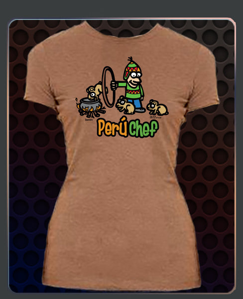 Cuy Arts Peruvian Chef Shirt for Woman