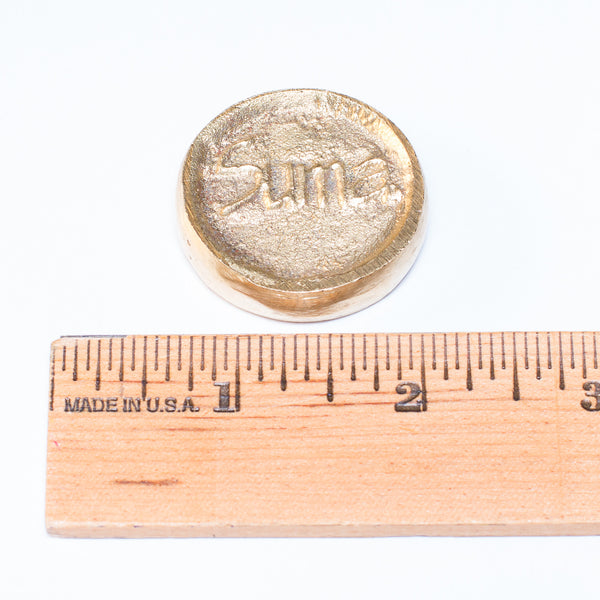 SUMA Juego de SAPO GAME Token Set - Saddle Brown Leather Pouch - FREE SHIPPING